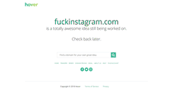 Desktop Screenshot of fuckinstagram.com